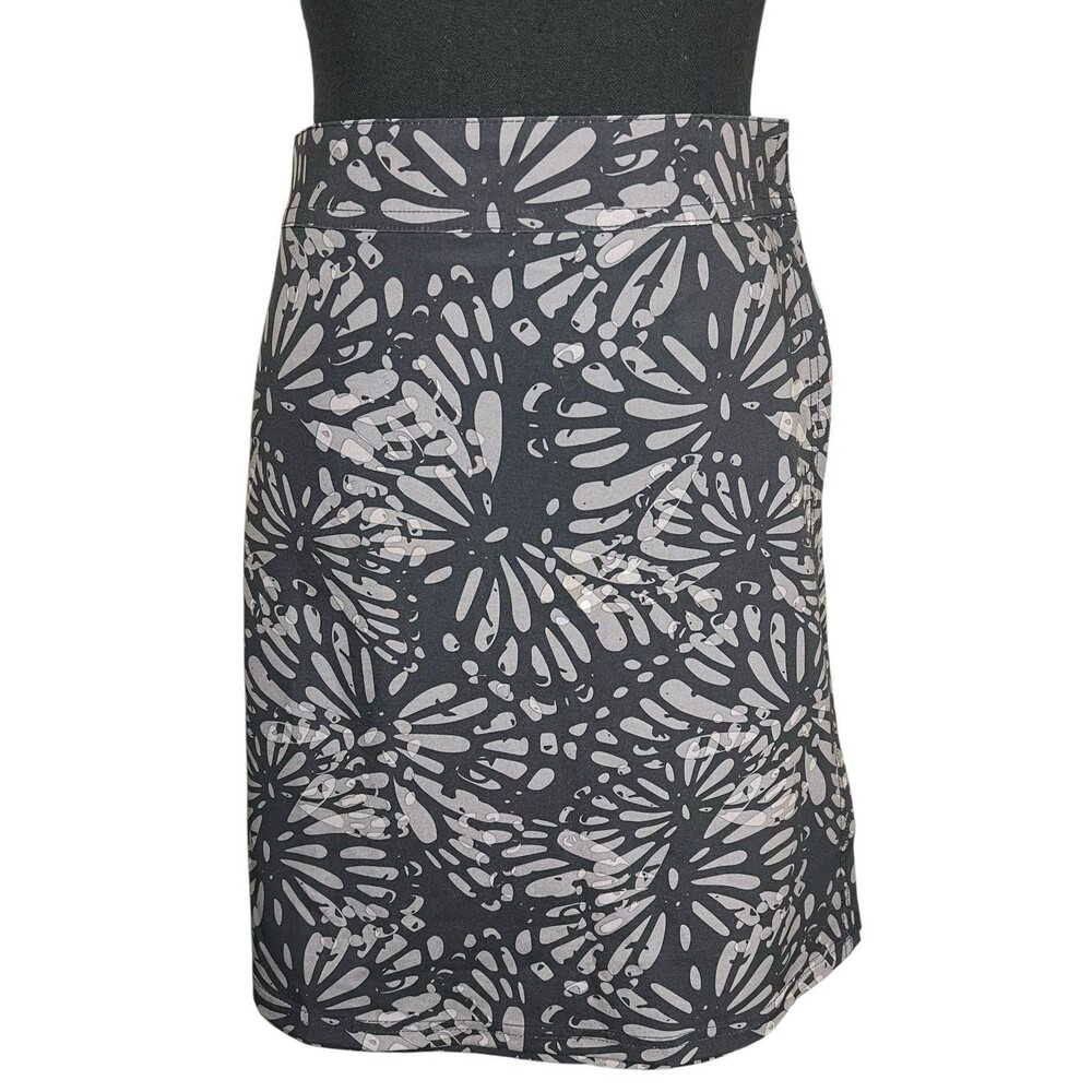 RipSkirt Womens Size XL Shibori Charcoal Length 2  Beach Hawaiian Tropical - Picture 2 of 8